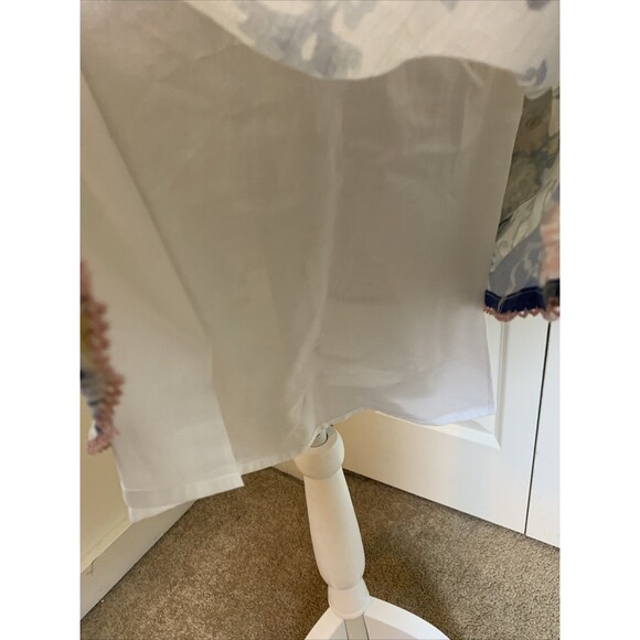 Agua Bendita Dress Womens Large Alex Kai Mini Babydoll Swim Cover Up Resort NEW - Picture 13 of 16